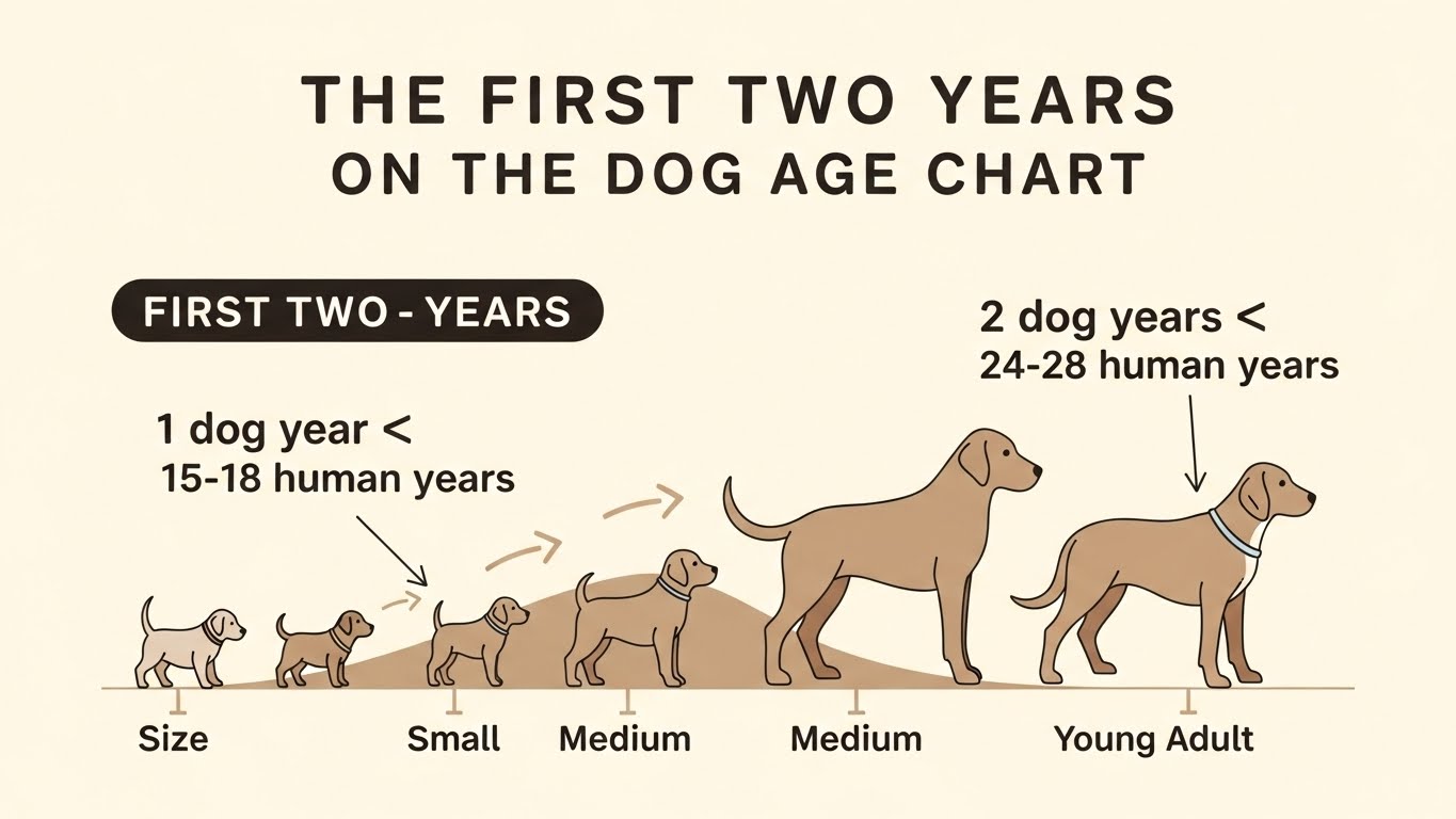 Dog Age Chart: Compare the Real Age of Your Pet