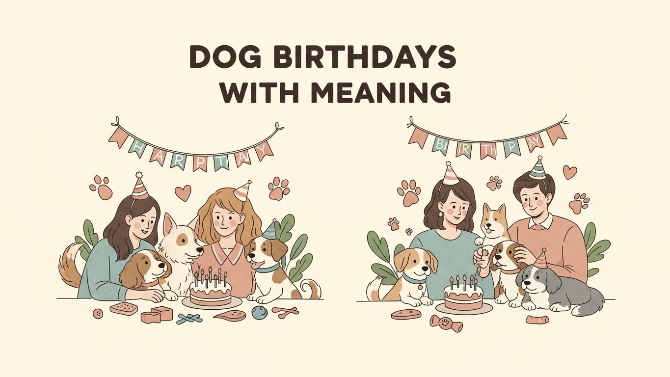 Celebrating Dog Birthday