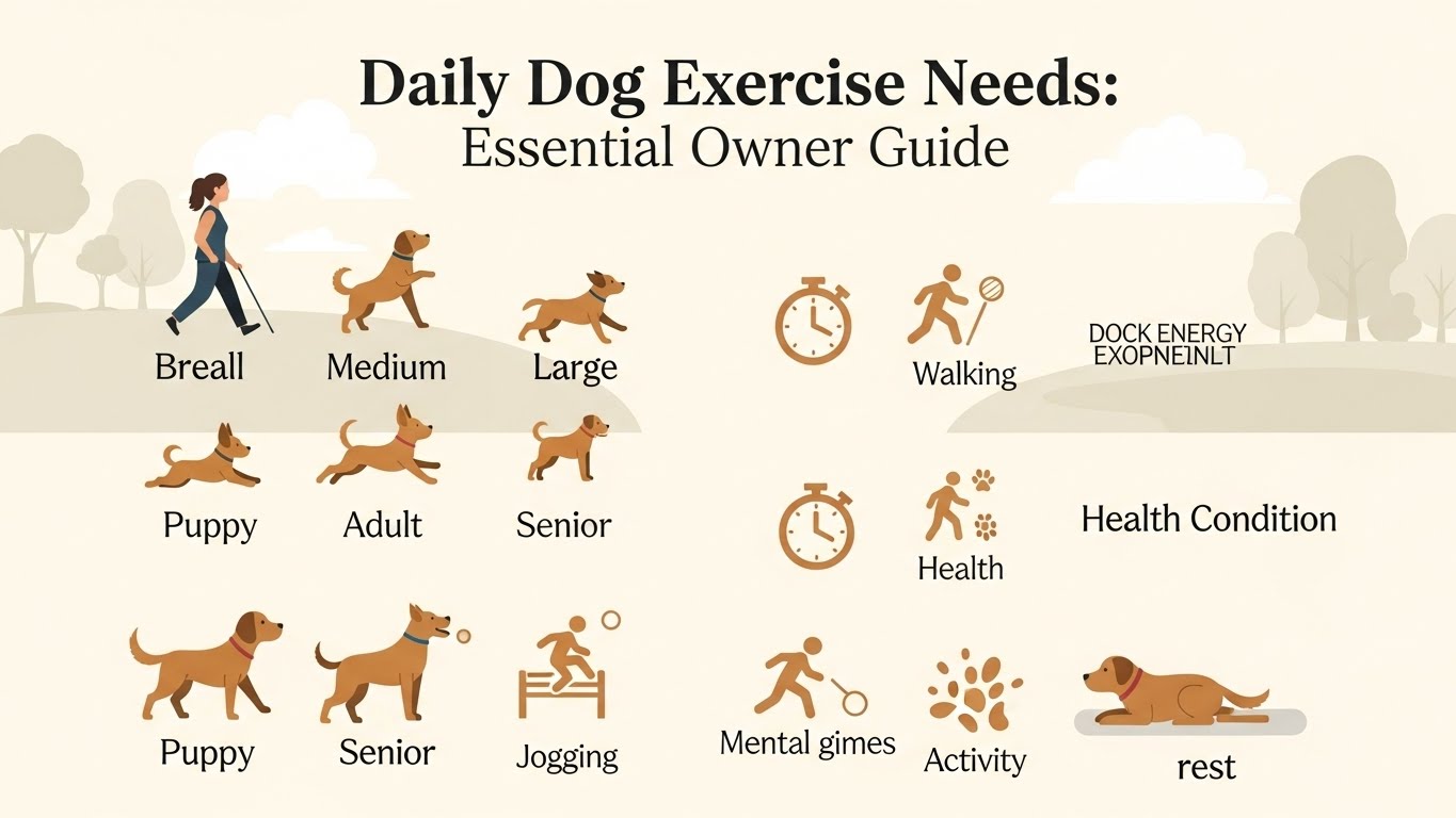 Daily Dog Exercise Needs: Essential Owner Guide