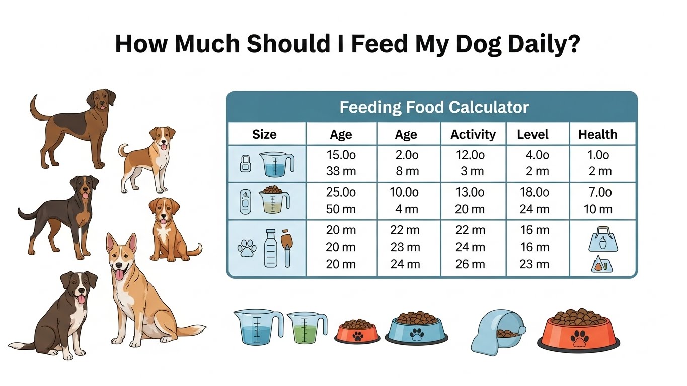 How Much Should I Feed My Dog Daily?
