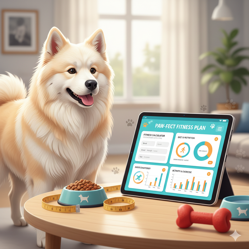 Dog body condition scoring chart