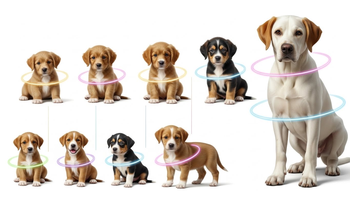 Giant breed puppy development