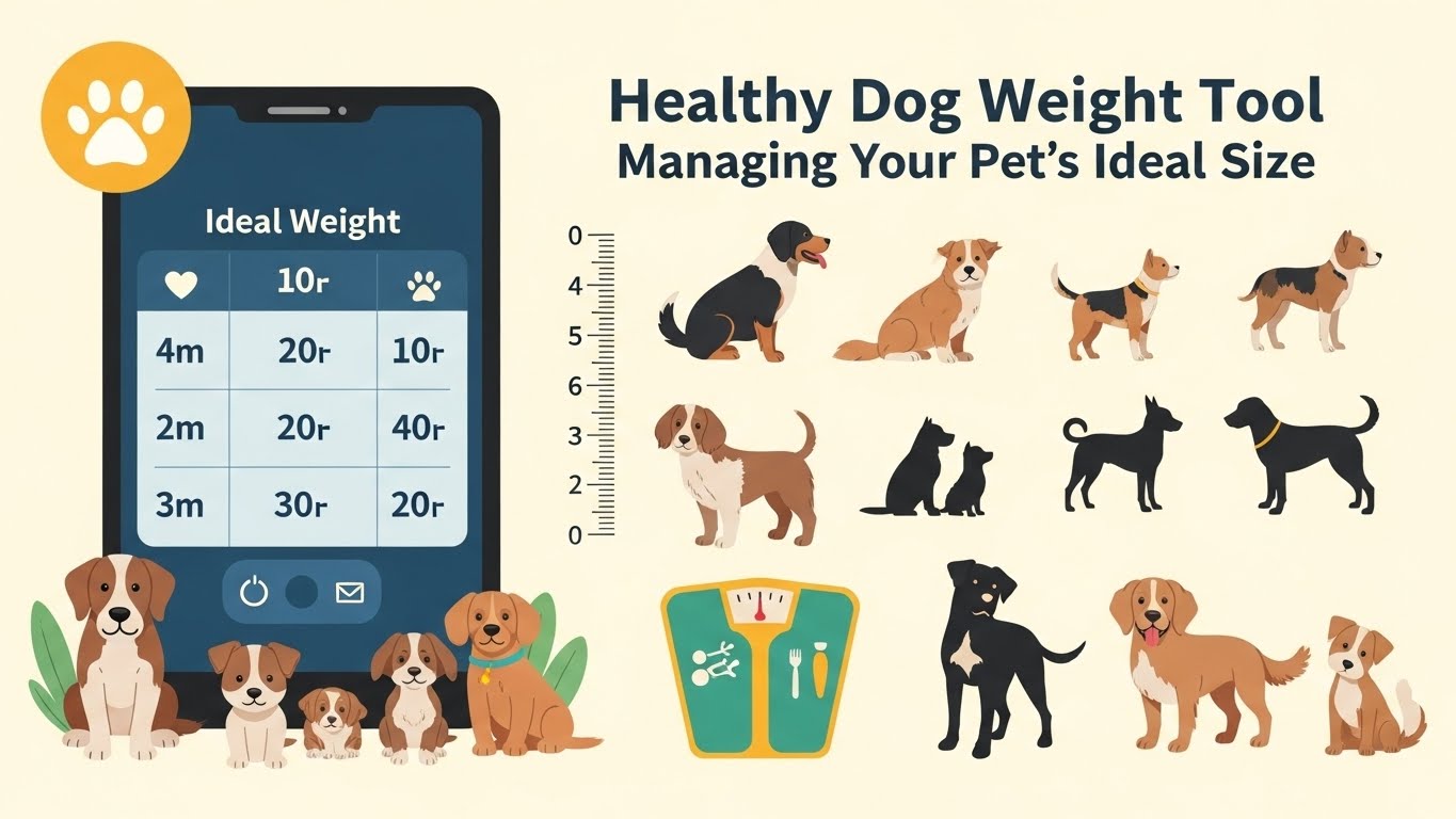 Healthy Dog Weight Tool: Managing Your Pet's Ideal Size