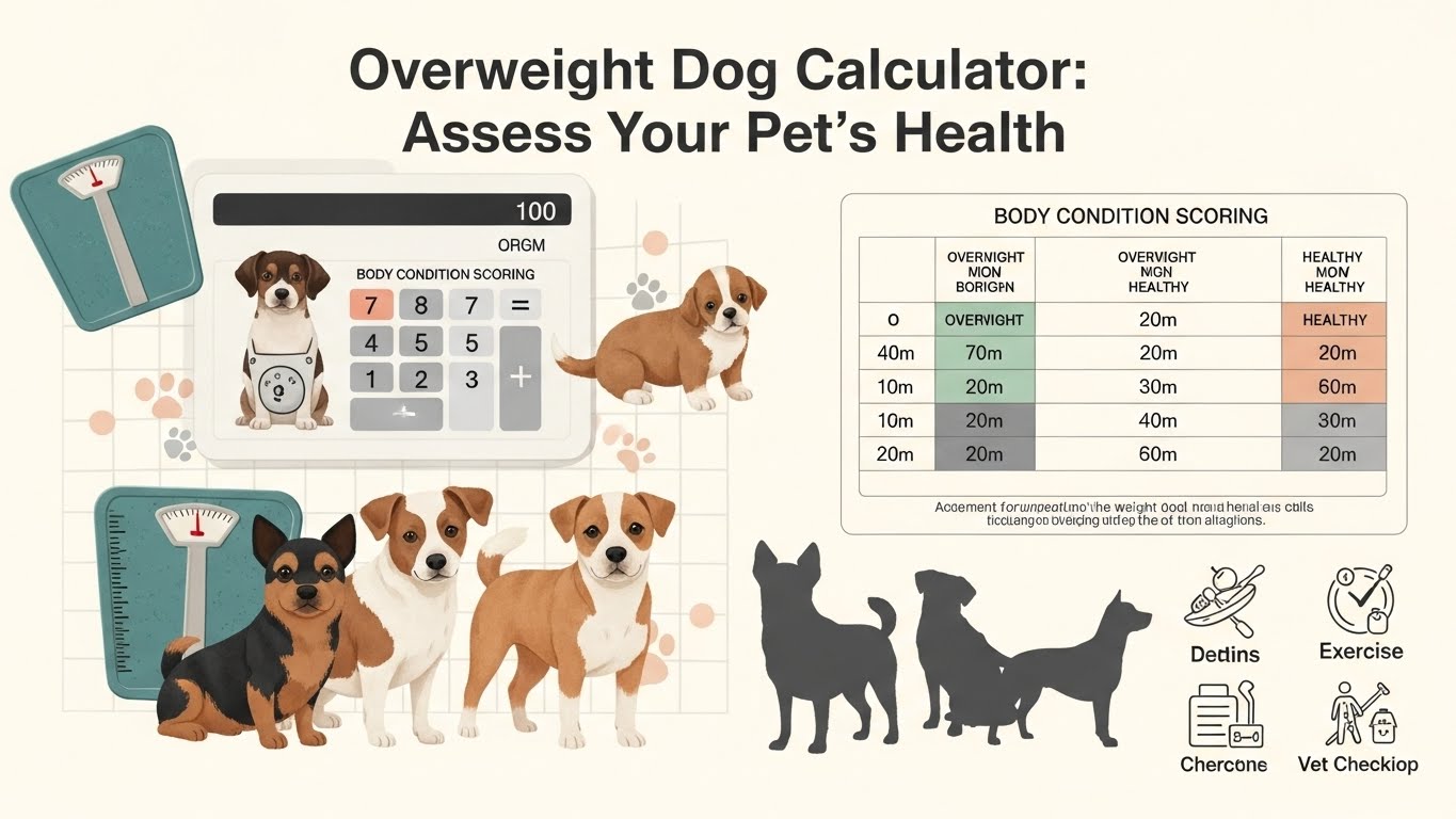 Overweight Dog Calculator: Assess Your Pet's Health