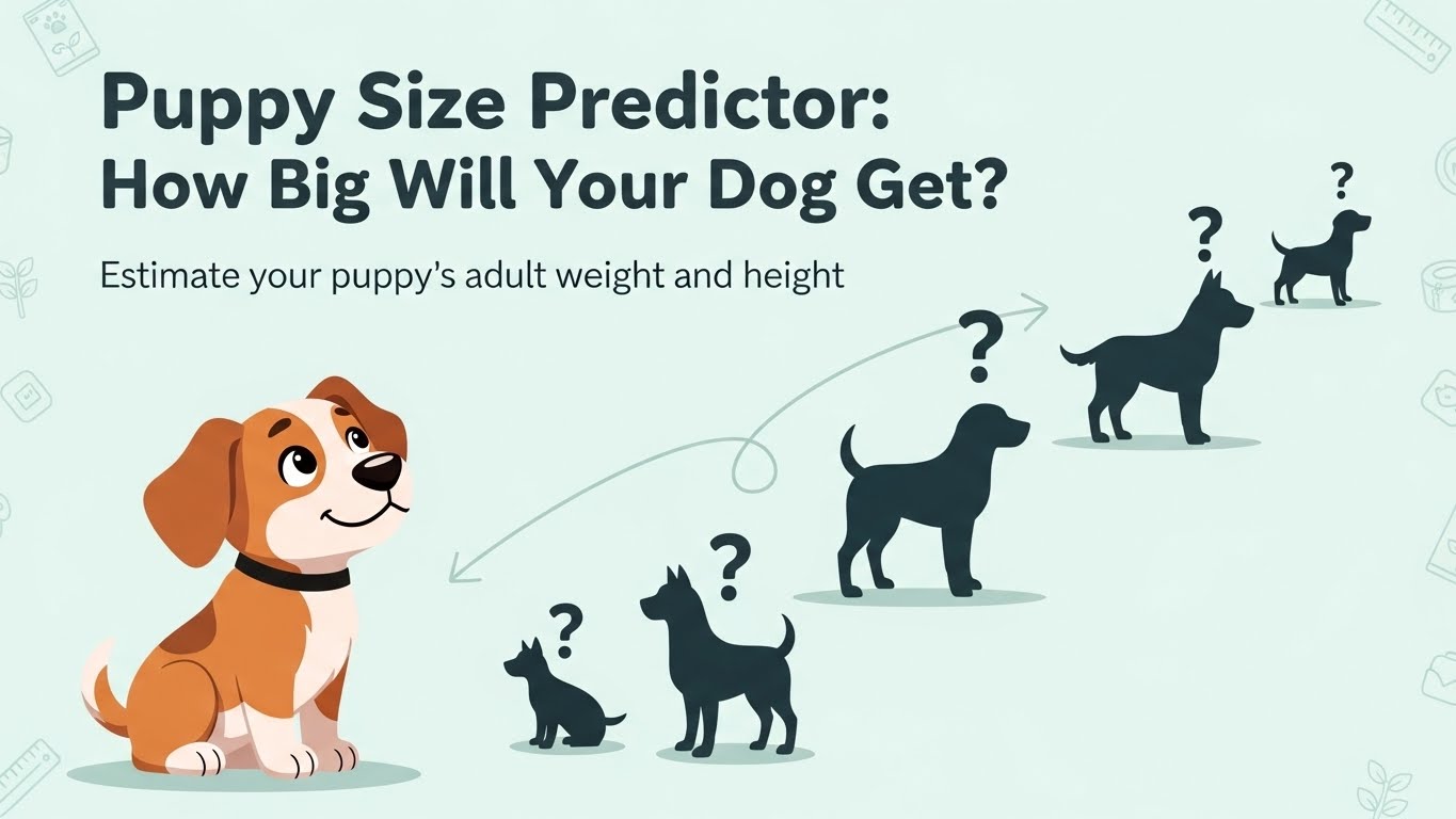 Puppy Size Predictor: How Big Will Your Dog Get?