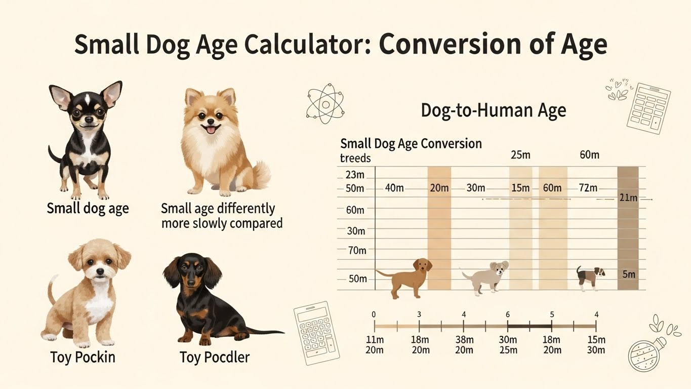 Small Dog Age Calculator: Conversion of Age