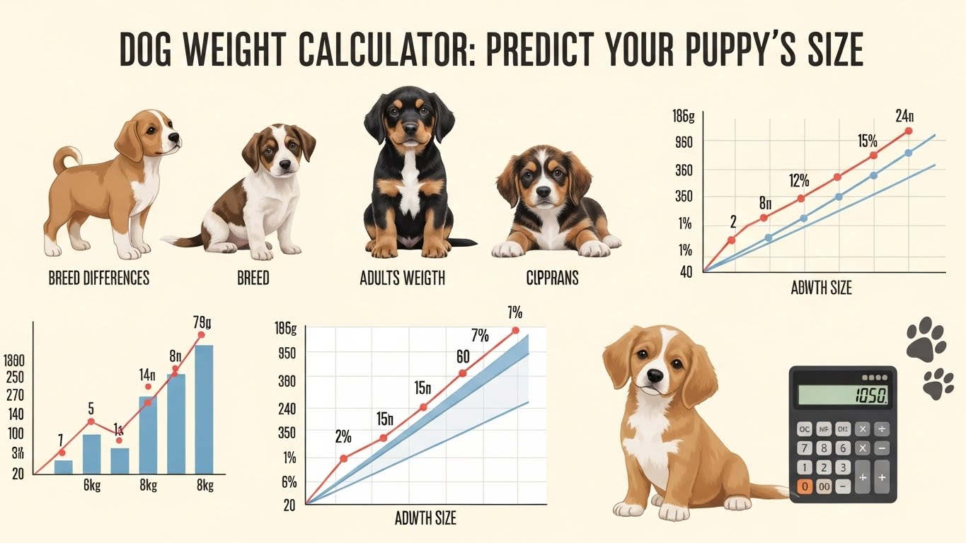 Different dog breeds showing size variations
